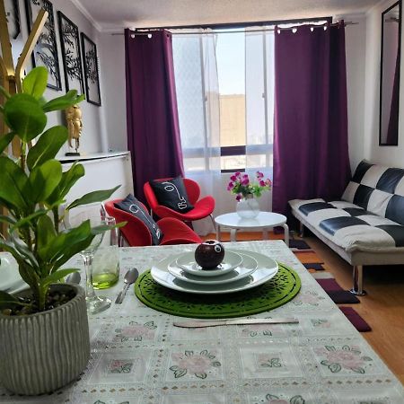 Centrico, Comodo Y Moderno Con Vista Privilegiada Hasta 4Pers Santiago de Chile Exteriör bild