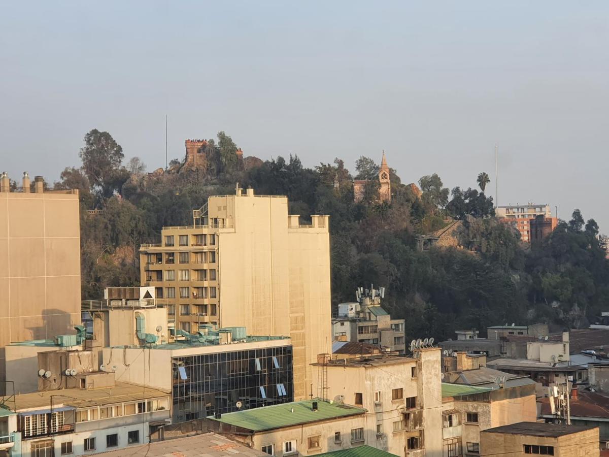 Centrico, Comodo Y Moderno Con Vista Privilegiada Hasta 4Pers Santiago de Chile Exteriör bild