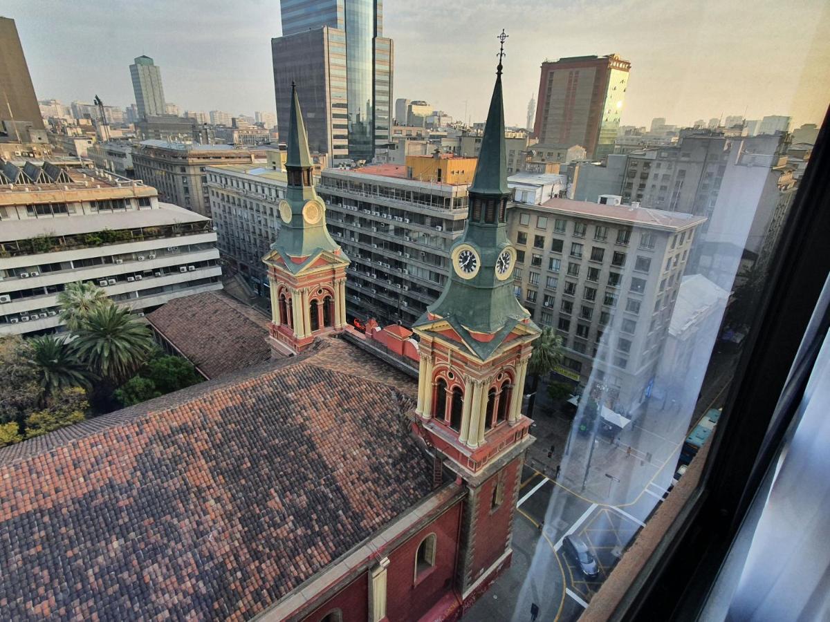Centrico, Comodo Y Moderno Con Vista Privilegiada Hasta 4Pers Santiago de Chile Exteriör bild